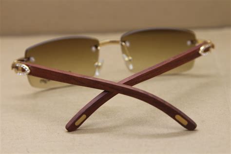 cheap authentic cartier glasses|cheap cartier wood frame glasses.